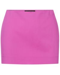 Gianluca Capannolo - Zip-Fastening Mini Skirt - Lyst