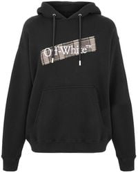 Off-White c/o Virgil Abloh - Flannel Over-The-Head Hoodie - Lyst