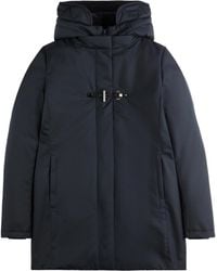 Fay - Toggle Gabardine Coat - Lyst