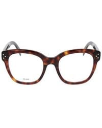 Celine - Logo Glasses - Lyst