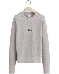 Dior - Wool And Cashmere Sweater - Lyst