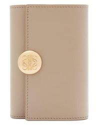 Loewe - Logo Detailed Foldover Top Wallet - Lyst