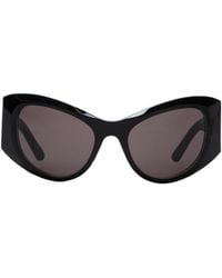 Balenciaga - Minimalist Cat-Eye Sunglasses - Lyst
