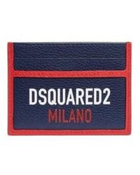 DSquared² - Logo-Print Card Holder - Lyst