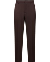 Moncler - Gabardine Tailored Pants - Lyst