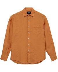 Drake's - Long Sleeve Shirt - Lyst