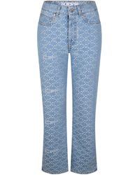 Off-White c/o Virgil Abloh - Monogram 90S Jeans - Lyst