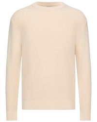 Moncler - Logo Patch Crewneck Jumper - Lyst