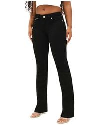 TRUE RELIGION - Billie Mid Rise Straight Jean - Lyst