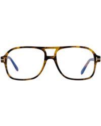 Tom Ford - Eyewear Pilot Frame Glasses - Lyst