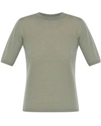 Max Mara - Gerico Short-Sleeved Knitted Jumper - Lyst