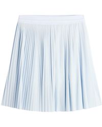 J.Lindeberg - Pleated Midi Skirt - Lyst