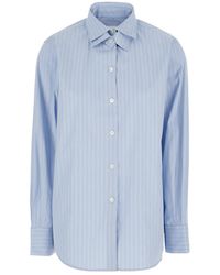 Rohe - Striped Buttoned Shirt - Lyst