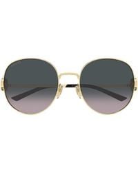 Gucci - Eyewear Round-Frame Sunglasses - Lyst