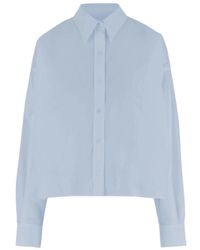 Frankie Shop - Arlen Cotton Boxy Shirt - Lyst