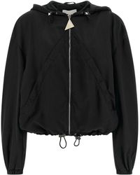 The Attico - Hooded Bomber Jacket - Lyst