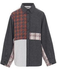 Essentiel Antwerp - Kingsley Patchwork Shirt - Lyst