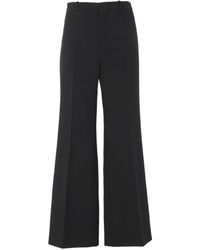 Chloé - Chloé Cropped Bootcut Pants - Lyst