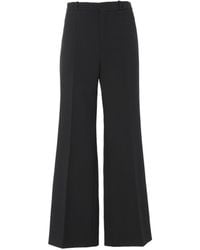 Chloé - Chloé Cropped Bootcut Pants - Lyst