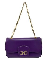 Ferragamo - Flap Shoulder Bag - Lyst