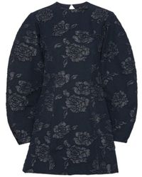 ROTATE BIRGER CHRISTENSEN - Floral-Jacquard Mini Dress - Lyst