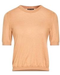 Rag & Bone - Short-Sleeved Knitted Sweater - Lyst