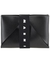 Marni - Origami Logo Printed Cardholder - Lyst