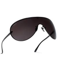 Gucci - Mask Frame Sunglasses - Lyst