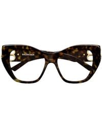 Balenciaga - Eyewear Cat-Eye Frame Glasses - Lyst