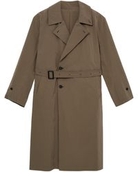 Ssstein - Belted Trench Coat - Lyst
