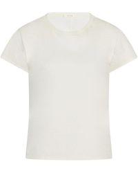 The Row - Tori Cotton T-Shirt - Lyst