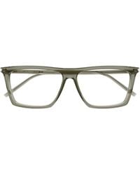 Saint Laurent - Eyewear Sl 803 Rectangular Glasses - Lyst