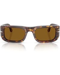 Persol - Rectangular Frame Sunglasses - Lyst