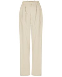 Saint Laurent - Pleated Detail Track Pants - Lyst
