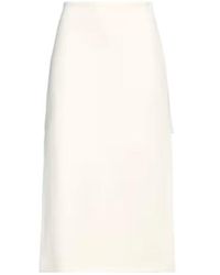 Sportmax - Solid Color Flared Skirt - Lyst