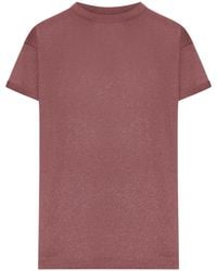 Brunello Cucinelli - Short Sleeved Crewneck T-Shirt - Lyst