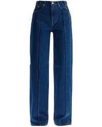 DARKPARK - Lu Pleated Straight-Leg Jeans - Lyst