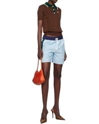 CASABLANCA - Elastic Waist Shorts - Lyst