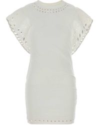 Isabel Marant - Isabel Marant Étoile Orlane Broderie Mini Dress - Lyst