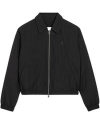 Ami Paris - Ami De Coeur Zip-Up Bomber Jacket - Lyst