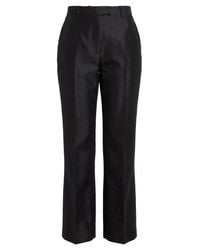 Gucci - Fine Silk Faille Pants - Lyst