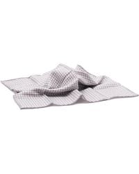 Brunello Cucinelli - Patterned Pocket Square Scarf - Lyst