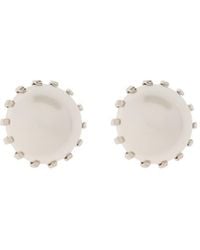 Marni - Pearl Detailed Stud Earrings - Lyst