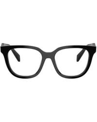 Prada - Eyewear Oval Frame Glasses - Lyst