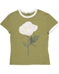 Acne Studios - Short-Sleeved T-Shirt - Lyst