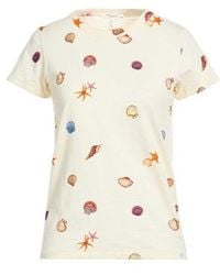Rag & Bone - Printed T-Shirt - Lyst