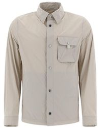 Herno - Flap Pocket Coat - Lyst