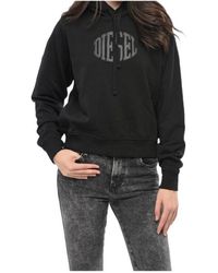 DIESEL - Hooded Sweatshirt - Lyst