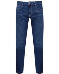 Emporio Armani - Logo Jeans - Lyst