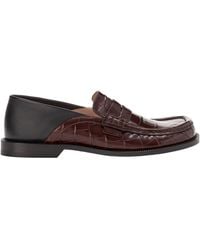 Loewe - Campo Flap Back Loafers - Lyst